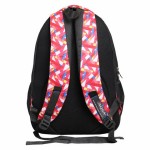 Aqsa ASB48 Designer School Bag (Black Pink)
